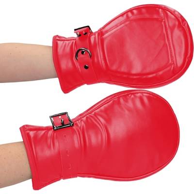 OUCH PUPPY PLAY DOG MITTS NEOPRENO ROJO